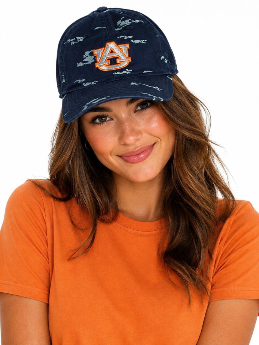 Auburn Tigers Womens Hat Blue Camo OHT Operation Hat Trick Hardy Koch